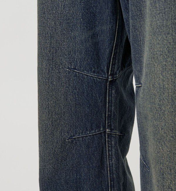 MONKEY TIME「デニム カーブ パンツ」|チノ|