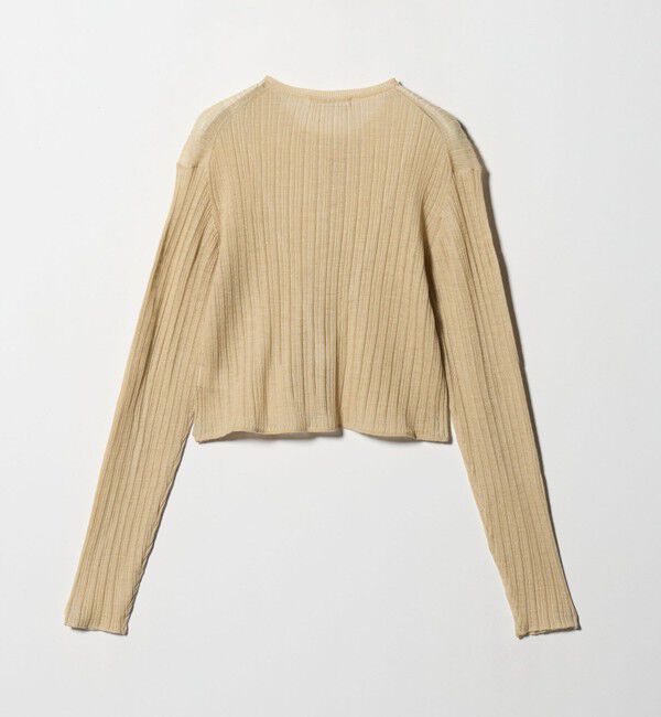 BEAUTY&YOUTH UNITED ARROWS「アルパカブレンド ランダムリブカーディガン」|カーディガン|