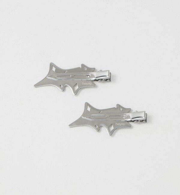 BEAUTY&YOUTH UNITED ARROWS「＜heyep＞Melted Metal フラット クリップ/2P」|ヘアバンド|