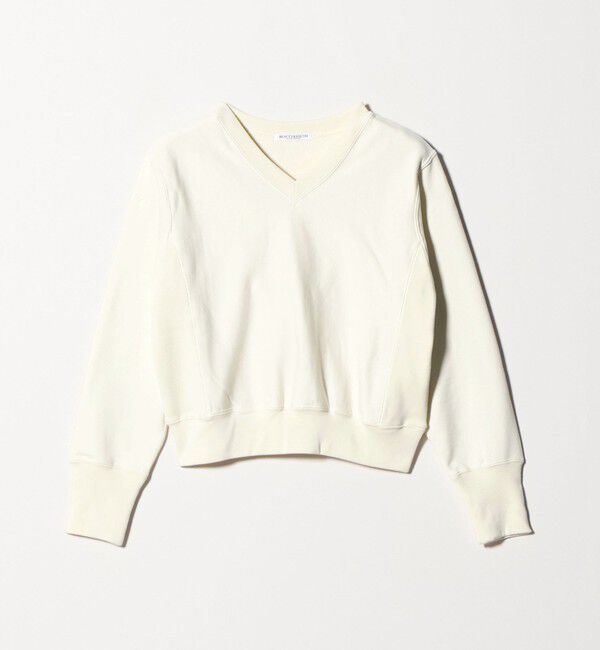 BEAUTY&YOUTH UNITED ARROWS「Vネックコンパクト スウェットプルオーバー」|スウェット・ジャージ|