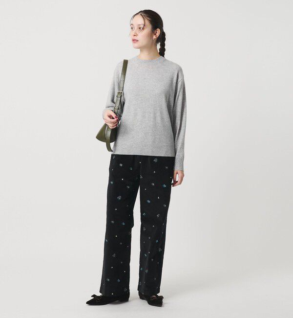 BEAUTY&YOUTH UNITED ARROWS「ウールカシミヤ天竺 クルーネック ニットプルオーバー ウォッシャブル」|ニット・セーター|