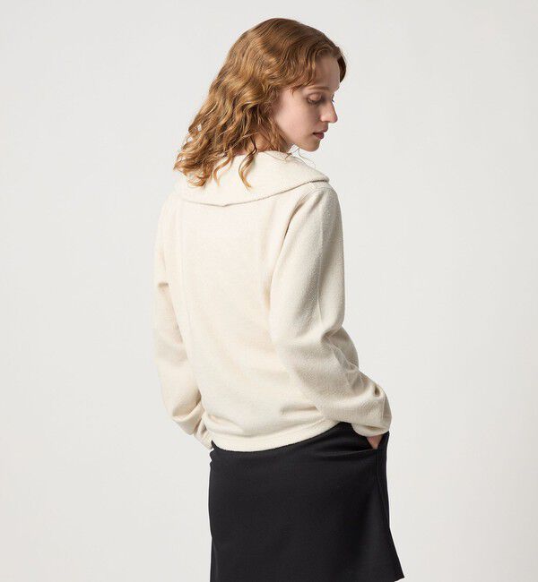 STEVEN ALAN「＜Steven Alan＞ブークレー ダンボール プルオーバー」|Tシャツ・カットソー|OFF WHITE