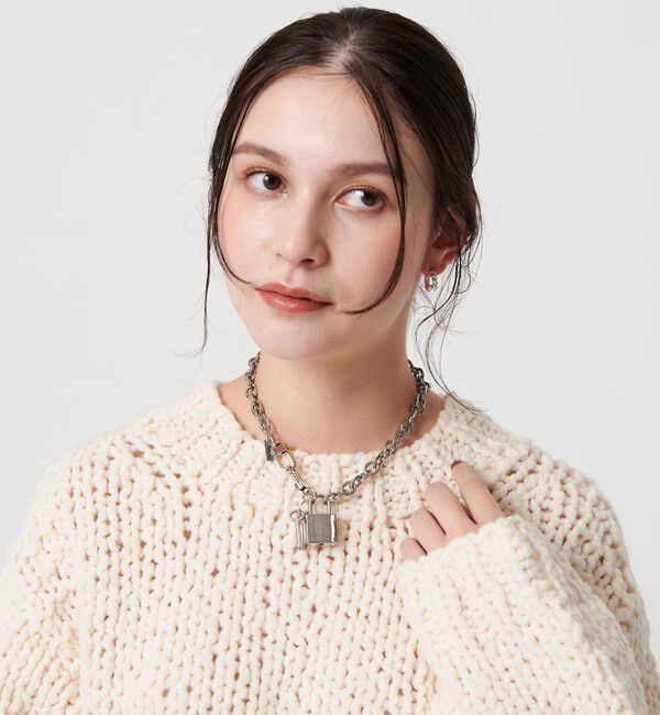 BEAUTY&YOUTH UNITED ARROWS「＜heyep＞ロック チェーン チャーム 2WAY」|チャーム・キーホルダー|