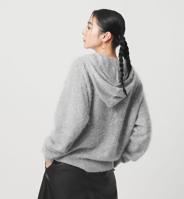 BEAUTY&YOUTH UNITED ARROWS「カシミヤニット フードプルオーバー」|ニット・セーター|