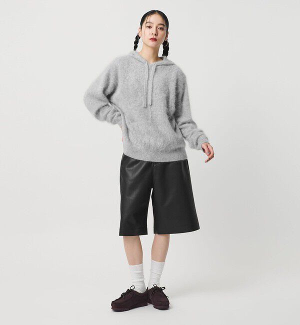 BEAUTY&YOUTH UNITED ARROWS「カシミヤニット フードプルオーバー」|ニット・セーター|