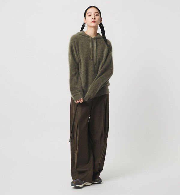 BEAUTY&YOUTH UNITED ARROWS「カシミヤニット フードプルオーバー」|ニット・セーター|