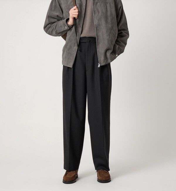 STEVEN ALAN「＜Steven Alan＞ ヴィンテージツイル インツープリーツ ドレス トラウザーズ」|スラックス|