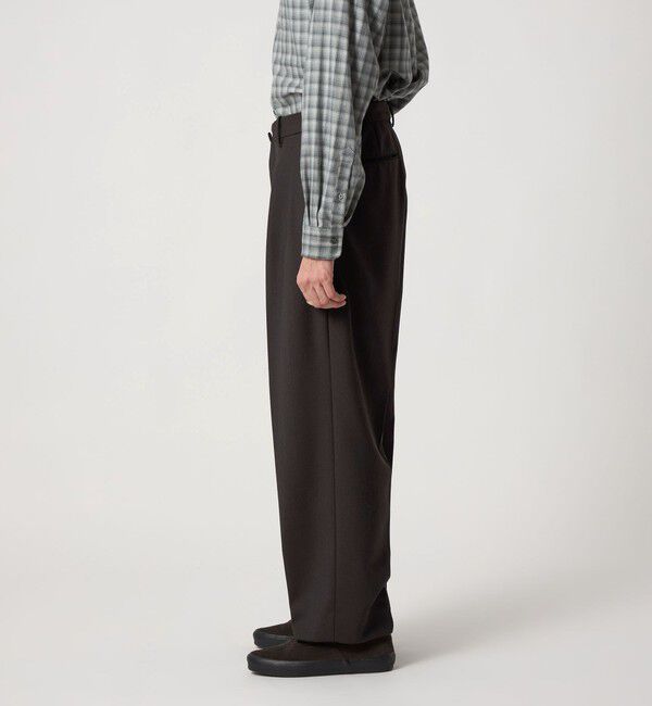 STEVEN ALAN「＜Steven Alan＞ ヴィンテージツイル インツープリーツ ドレス トラウザーズ」|スラックス|