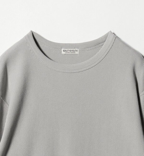 BEAUTY&YOUTH UNITED ARROWS「ハイゲージ ガスコットン サーマル クルーネック カットソー」|Tシャツ・カットソー|