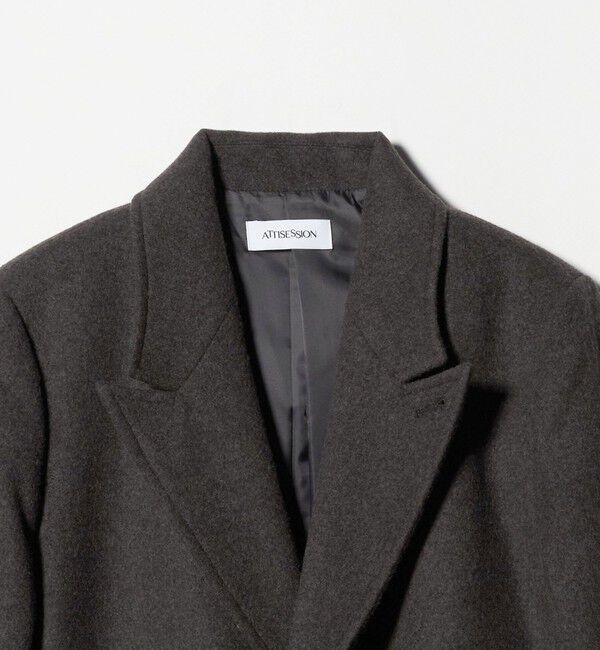 ATTISESSION「＜ATTISESSION＞ビーバー ロングコート」|その他|