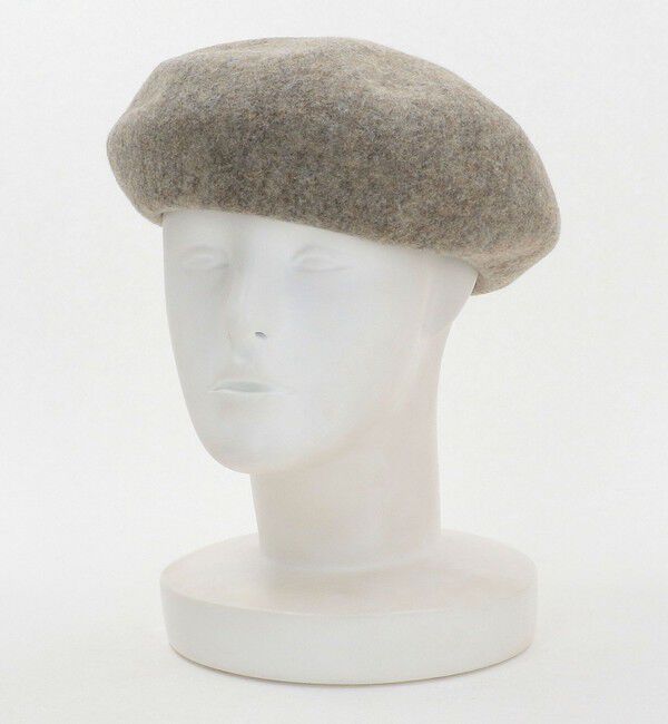 BEAUTY&YOUTH UNITED ARROWS「メランジ シンプル ベレー帽」|ハンチング・ベレー帽|
