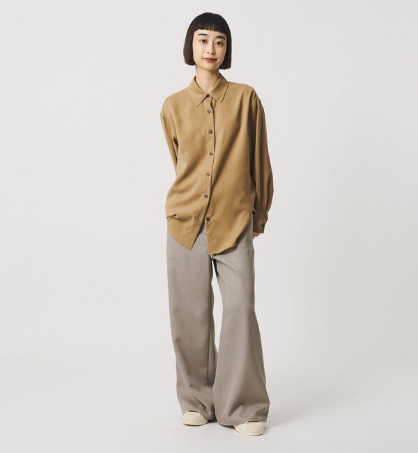 BEAUTY&YOUTH UNITED ARROWS「毛ブレンド ワイドフレアパンツ ウォッシャブル」|その他|