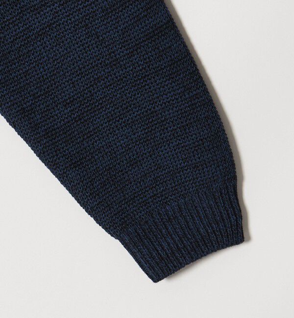 BEAUTY&YOUTH UNITED ARROWS「ドロップ ミラノ ミックス クルーネック ニット」|ニット・セーター|