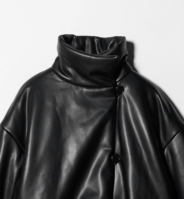 ATTISESSION「＜ATTISESSION＞レザーライク ブルゾン」|その他|