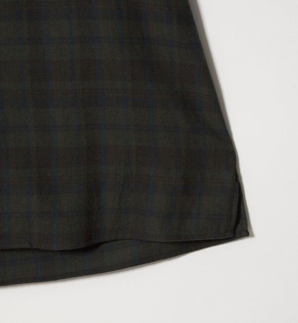 STEVEN ALAN「＜Steven Alan＞ ネル マドラスチェック オープンカラー シャツ BOX」|シャツ・ブラウス|