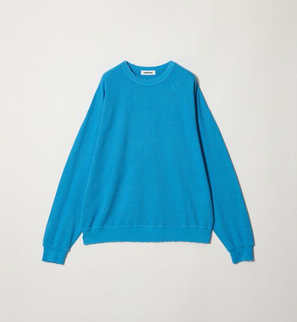 MONKEY TIME「サーマル ディストレスト クルーネック」|Tシャツ・カットソー|