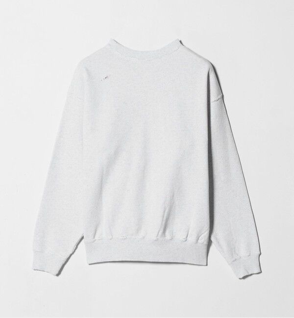 BEAUTY&YOUTH UNITED ARROWS「クラッシュ クルーネック スウェット」|Tシャツ・カットソー|