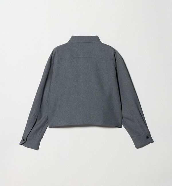 BEAUTY&YOUTH UNITED ARROWS「【WEB限定】ポリエステル ワイドショートシャツ」|シャツ・ブラウス|