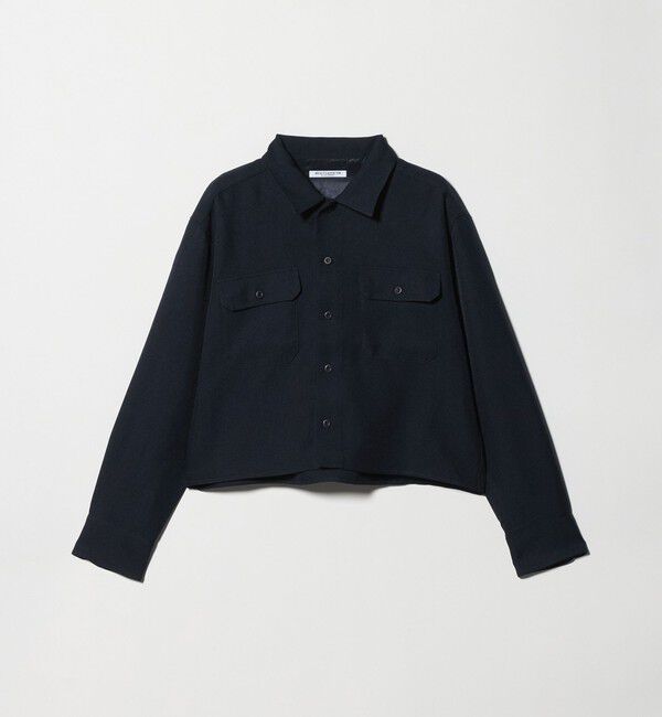 BEAUTY&YOUTH UNITED ARROWS「【WEB限定】ポリエステル ワイドショートシャツ」|シャツ・ブラウス|