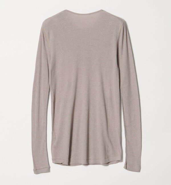 STEVEN ALAN「＜Steven Alan＞コットン シルク リブ クルーネック カットソー」|Tシャツ・カットソー|