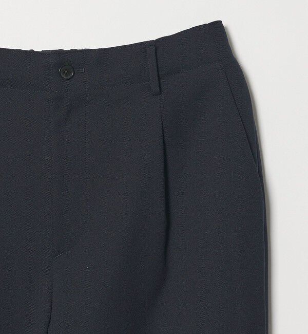 BEAUTY&YOUTH UNITED ARROWS「エコフルフラン 1プリーツ テーパード パンツ NO.5 セットアップ対応」|チノ|
