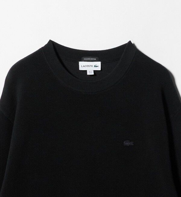 BEAUTY&YOUTH UNITED ARROWS「＜LACOSTE for BEAUTY&YOUTH＞クルーネック スウェット」|ニット・セーター|