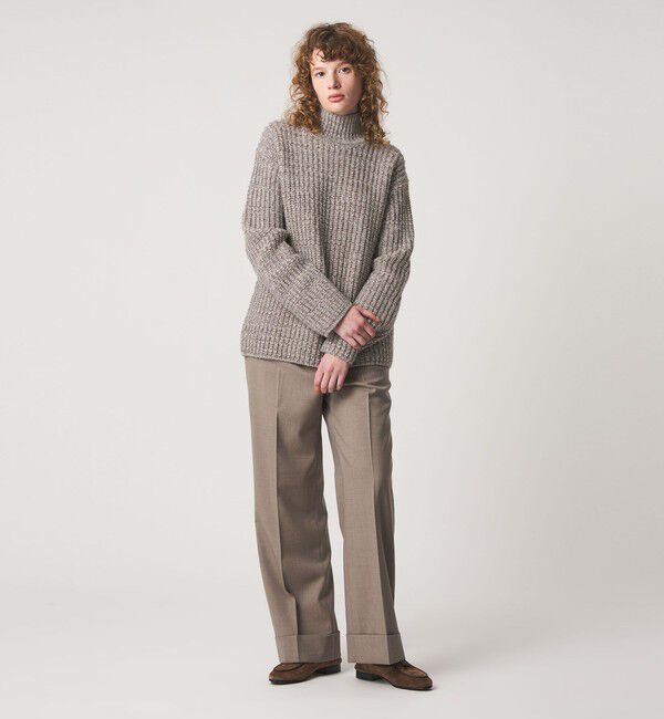 STEVEN ALAN「＜Steven Alan＞メランジ ウール タートルネック ニット」|ニット・セーター|