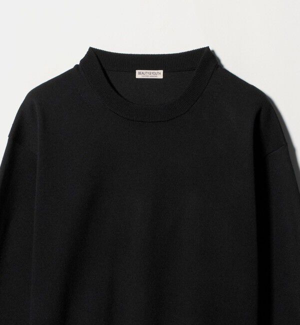 BEAUTY&YOUTH UNITED ARROWS「ハイブリッド ウール クルーネック ニット ウォッシャブル」|ニット・セーター|