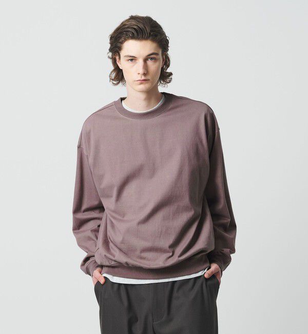 BEAUTY&YOUTH UNITED ARROWS「ヘビーガスコットン クルーネック スウェット 」|Tシャツ・カットソー|LILAC
