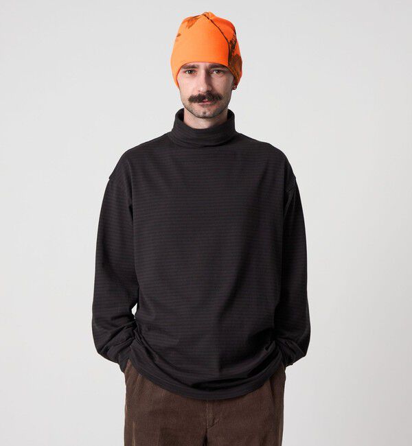 STEVEN ALAN「＜Steven Alan＞ 32 ジャージー タートルネック カットソー NARROW」|Tシャツ・カットソー|