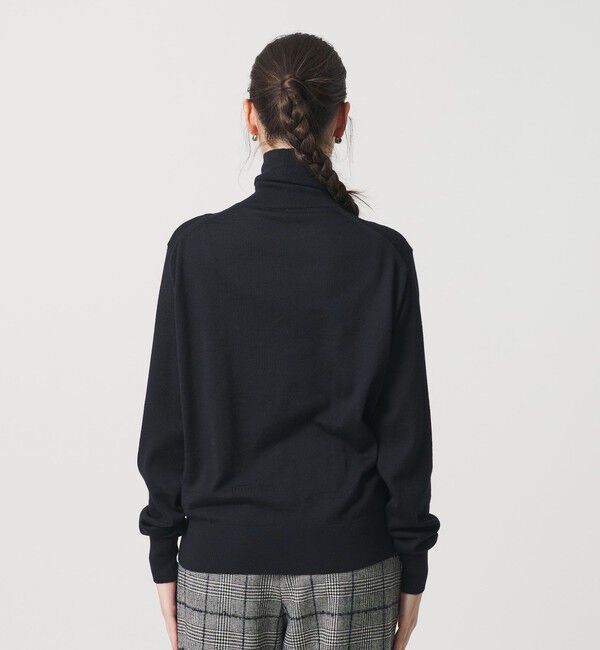BEAUTY&YOUTH UNITED ARROWS「ウールポリエステル ハイゲージタートルネックニット ウォッシャブル」|ニット・セーター|