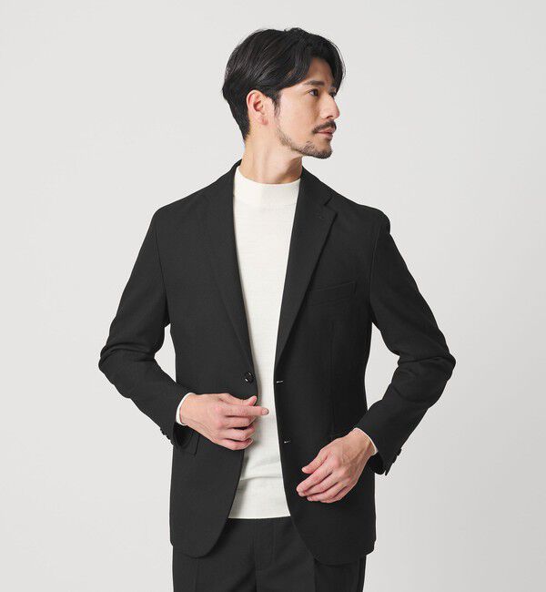 BEAUTY&YOUTH UNITED ARROWS「【WEB限定 WARDROBE SMART】DELEGANT サキソニー セットアップ/ジャケット＆イージーパンツ」|スーツ|
