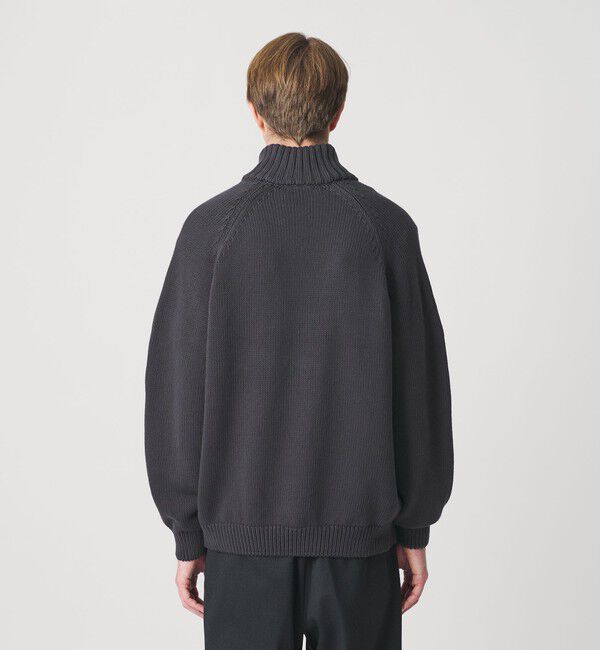 BEAUTY&YOUTH UNITED ARROWS「コード ヤーン ハーフ ジップ ニット ウォッシャブル」|ニット・セーター|