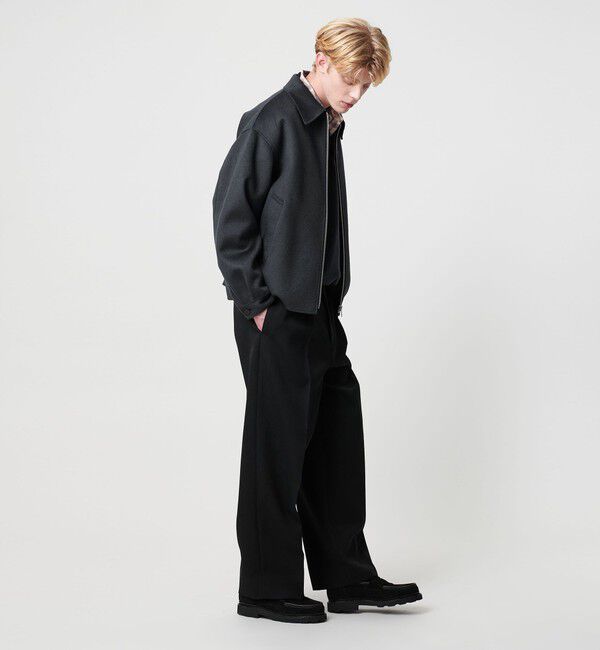 BEAUTY&YOUTH UNITED ARROWS「ショートビーバー リバー ブルゾン」|ブルゾン・スタジャン|