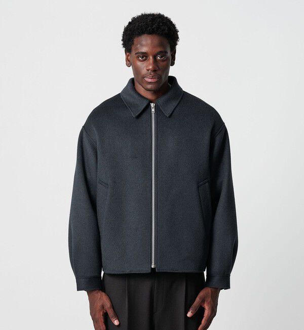 BEAUTY&YOUTH UNITED ARROWS「ショートビーバー リバー ブルゾン」|ブルゾン・スタジャン|