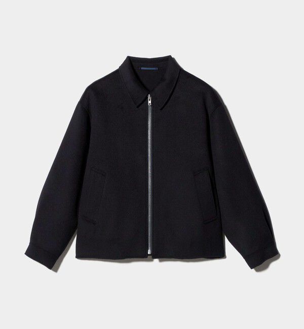 BEAUTY&YOUTH UNITED ARROWS「ショートビーバー リバー ブルゾン」|ブルゾン・スタジャン|