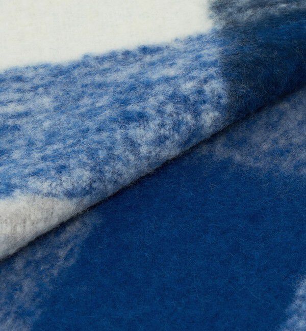 BEAUTY&YOUTH UNITED ARROWS「ブラッシュド ブロックチェック マフラー」|マフラー|