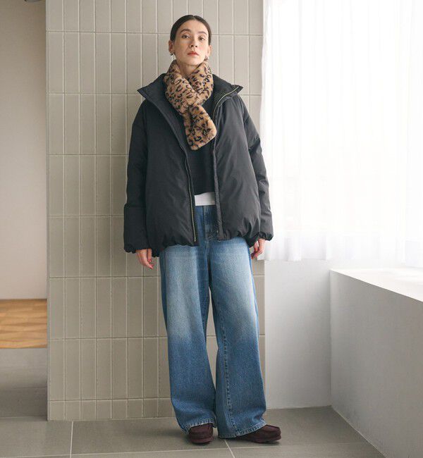 BEAUTY&YOUTH UNITED ARROWS「【WEB限定 Wardrobe DAILY MINIMAL】スタンドカラー コクーンダウンジャケット ウォッシャブル」|ダウン|