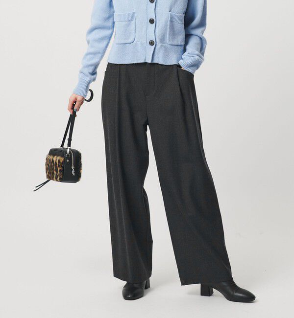 BEAUTY&YOUTH UNITED ARROWS「ウールブレンド ツイルバックゴムパンツ ウォッシャブル」|その他|