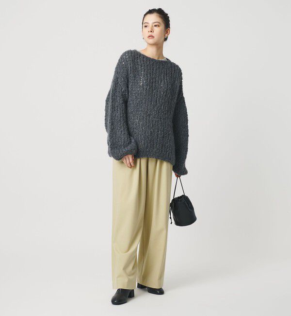 BEAUTY&YOUTH UNITED ARROWS「裏起毛ジョーゼット ワイドパンツ ウォッシャブル」|その他|