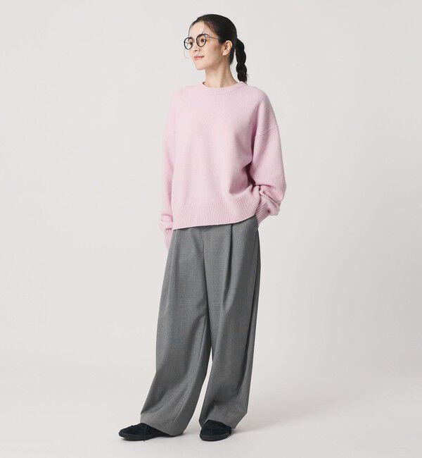 BEAUTY&YOUTH UNITED ARROWS「毛ポリエステル カーブパンツ ウォッシャブル」|その他|