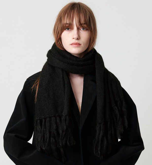 ATTISESSION「＜ATTISESSION＞フリンジ ストール 」|ストール|