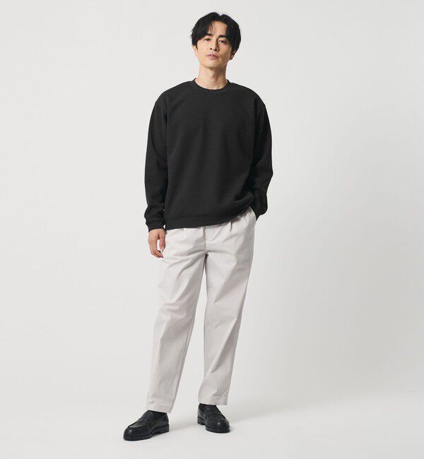 BEAUTY&YOUTH UNITED ARROWS「ウェーブ アゼ ボンディング クルーネック スウェット」|Tシャツ・カットソー|