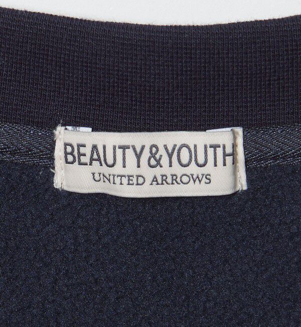 BEAUTY&YOUTH UNITED ARROWS「ウェーブ アゼ ボンディング クルーネック スウェット」|Tシャツ・カットソー|