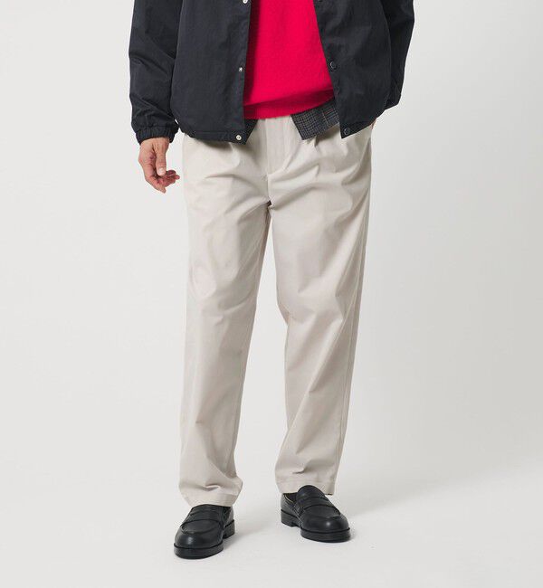 BEAUTY&YOUTH UNITED ARROWS「テック ギャバジン イージー パンツ テーパード」|チノ|