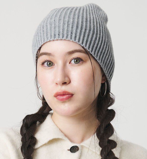 BEAUTY&YOUTH UNITED ARROWS「スパンコール リブ ニットキャプ」|ニット帽|