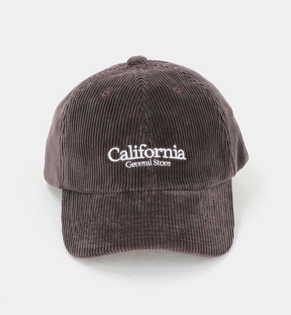 California General Store「＜CGS.＞コーデュロイ ロゴキャップ」|キャップ・キャスケット|