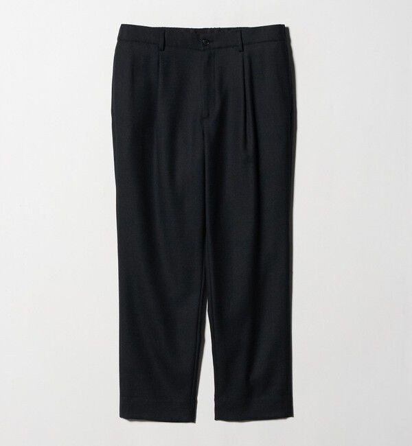 BEAUTY&YOUTH UNITED ARROWS「フラノ テーパード イージー パンツ NO.5 手洗い可能」|チノ|