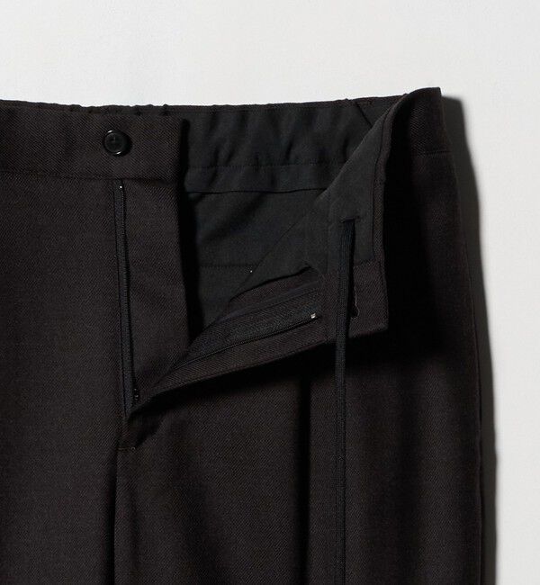 BEAUTY&YOUTH UNITED ARROWS「フラノ テーパード イージー パンツ NO.5 手洗い可能」|チノ|