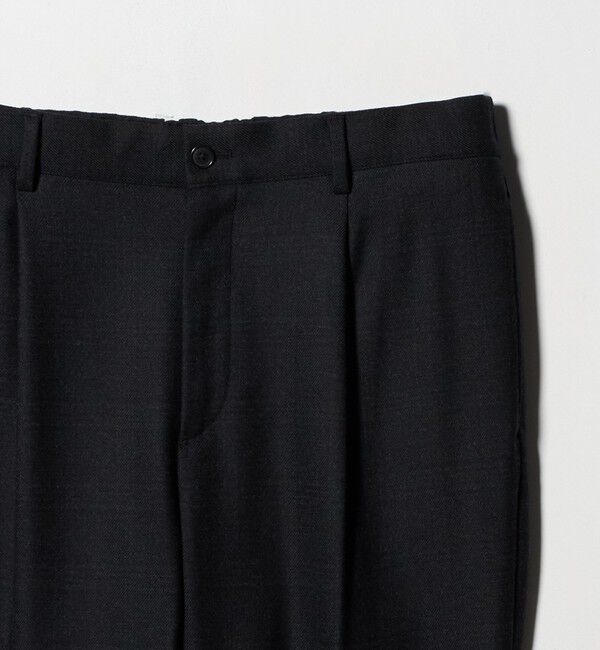 BEAUTY&YOUTH UNITED ARROWS「フラノ テーパード イージー パンツ NO.5 手洗い可能」|チノ|